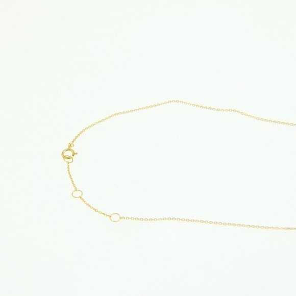 Soleil 14K Gold Layered Silver Circles Necklace - Picture 6 of 10